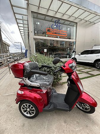 TRICICLO ELETRICO DUOS EKO-10 2025 1000W VERMELHO