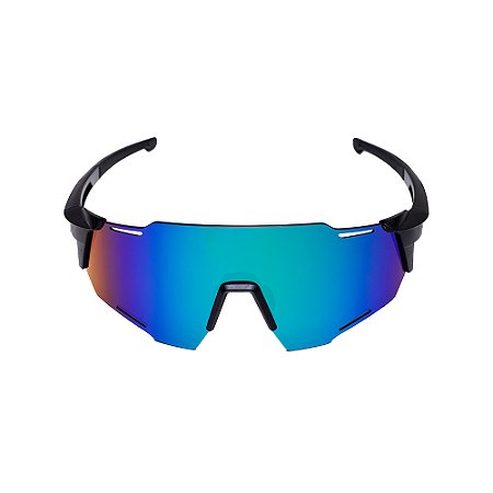 OCULOS CICLISMO LENTE AZUL ESPELHADO