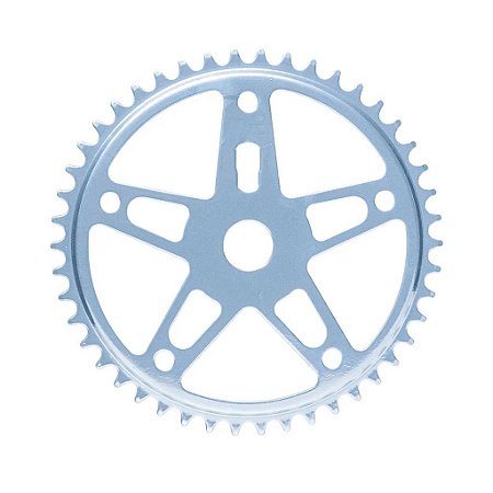 RODA DENTADA 46 DENTES CROMADA (MONARK)