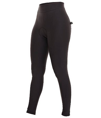 CALÇA CICLISMO FEMININA COMFORT PRETA MARCIO MAY TAMANHO GG