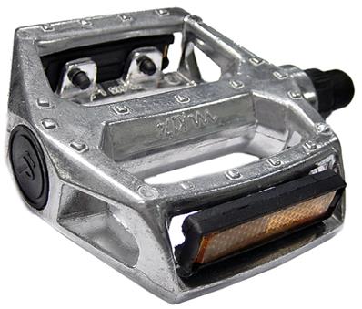 PEDAL FREESTYLE FP-965 9/16 NATURAL ALUMÍNIO "EIXO GROSSO"