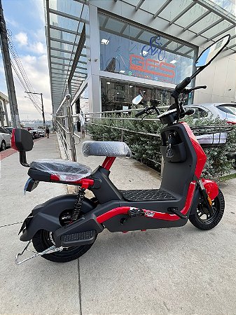 SCOOTER ELÉTRICA AUTOPROPELIDO DUOS EKO-7 800W 48V 20AH VERMELHO