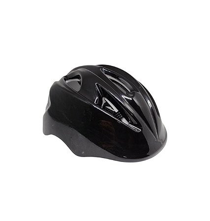 CAPACETE INFANTIL PRETO ELLEVEN MTB RACE TAMANHO M (50-58)