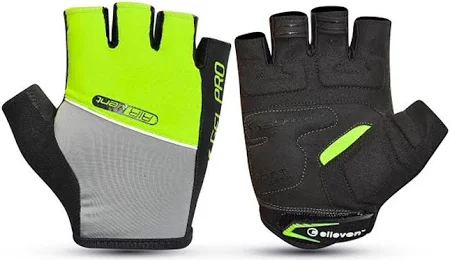 LUVA CICLISMO ABERTA PRETO/CINZA/VERDE GEL TAMANHO GG
