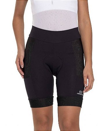 BERMUDA CICLISMO FEMININA MARCIO MAY RACE CARBON TAMANHO G
