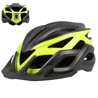 CAPACETEADULTO ABSOLUTE WILD FLASH PRETA/NEON TAMANHO G (58-61)