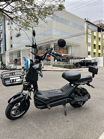 SCOOTER ELÉTRICA AUTOPROPELIDO BIKE REBEL 1.000W PRETA