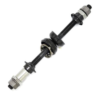 EIXO TRASEIRO 3/8X200MM PRETO COM ESPAÇADOR