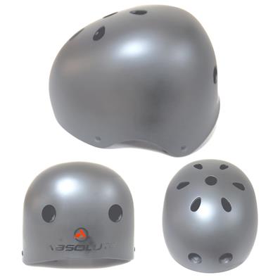 CAPACETE COQUINHO  ABSOLUTE CINZA S/LED TAMANHO M