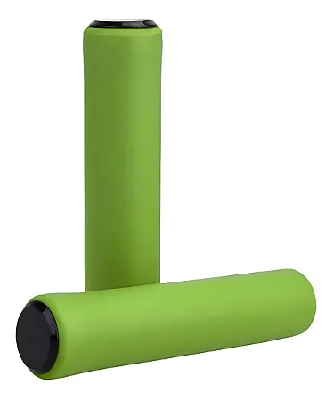 PAR DE MANOPLA PUNHO BIKE MTB VELOOH VERDE NEON ESPUMA SILICONE