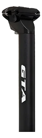 CANOTE DE SELIM 31.6X400MM COM CARRINHO ALUMÍNIO PRETO GTA