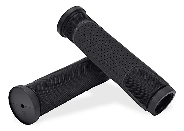 PAR DE MANOPLA PUNHO BIKE MTB VELOOH PRETO BORRACHA 135MM