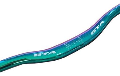 GUIDAO MTB DH GTA 31,8X800MM ALUMINIO CURVO CAMALEÃO