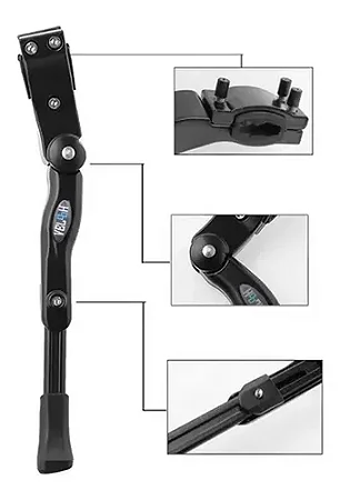 DESCANSO LATERAL  EM ALUMÍNIO 24 AO 29 REGULAVEL VELOOH