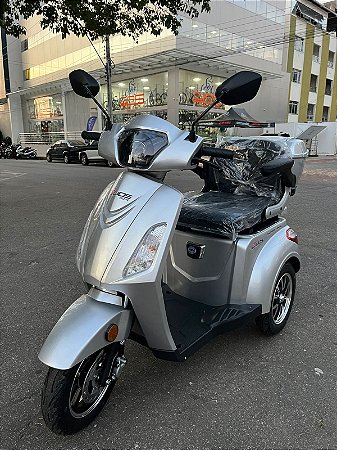 TRICICLO ELETRICO DUOS EKO-10 2025 1000W PRATA