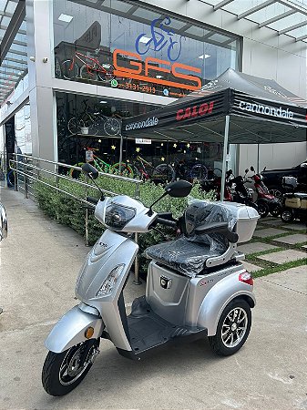 TRICICLO ELETRICO DUOS EKO-10 2025 1000W PRATA