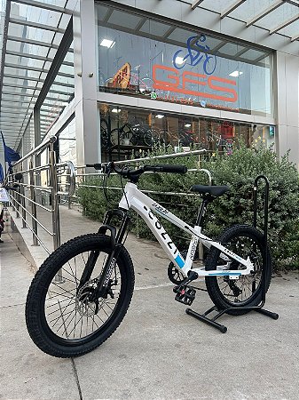 BICICLETA ARO (20) MTB COLLI DUBLIN ALUMINIO 7 VELOCIDADES (1X7) FREIO A DISCO MECÂNICO COR BRANCA