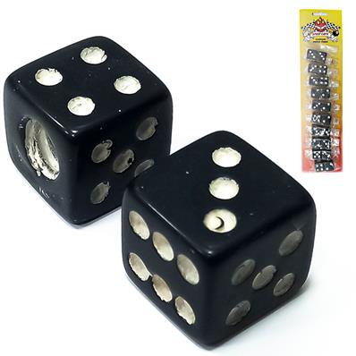 TAMPA VALVULA DE PISTO PLASTICA DADINHO PRETO (O PAR)