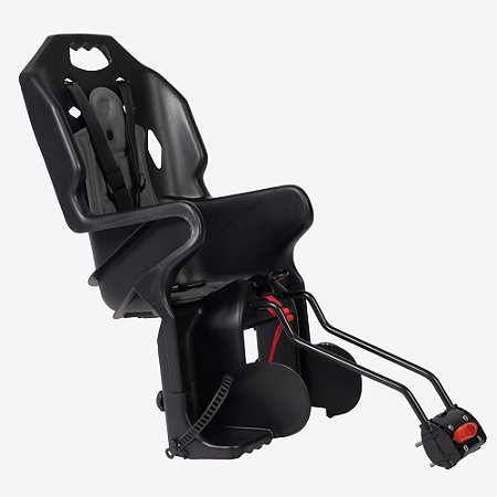 CADEIRINHA TRASEIRA POLISPORT MODELO DUSKY PARA BIKE 29 COM SUPORTE DE ENGATE RÁPIDO