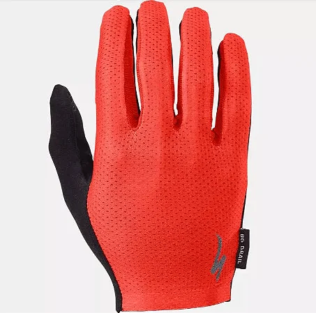 PAR DE LUVAS SPECIALIZED GRAIL GLOVE DEDO LONGO VERMELHA TAMANHO M