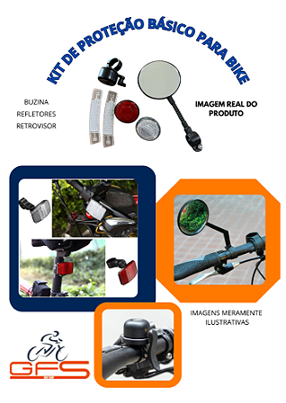 KIT PROTEÇÃO BASICO PARA SUA BIKE