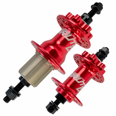 PAR DE CUBO 36 FUROS BRUTUS ABSOLUTE VERMELHO