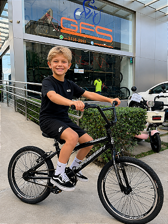 BICICLETA ARO (20) MASCULINA COR PRETO/PRETO S/MARCHA FREIO V-BRAKE MARCA VELOOH CROSS