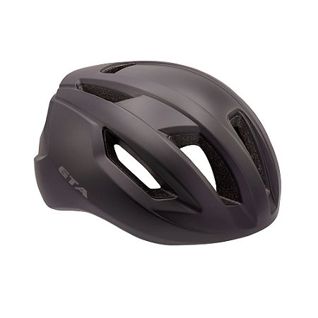 CAPACETE CICLISMO GTA INMOLD ROAD RIDER PRETO TAMANHO P (54-58)
