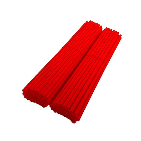 JOGO DE CAPA RAIO VERMELHO 72UN ( PARA DUAS RODAS)