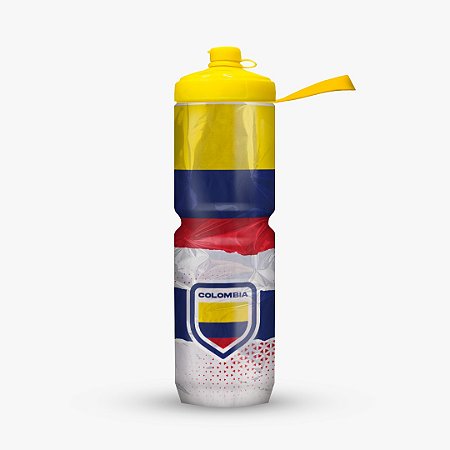 GARRAFA CARAMANHOLA SQUEEZE TERMICA 710ML AUTOMATICA COLOMBIA