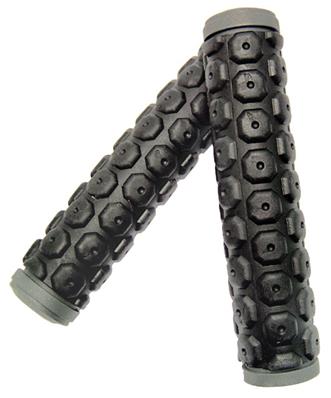 PAR DE MANOPLA PUNHO BIKE MTB KRATON GEL 130MM PRETO/CINZA