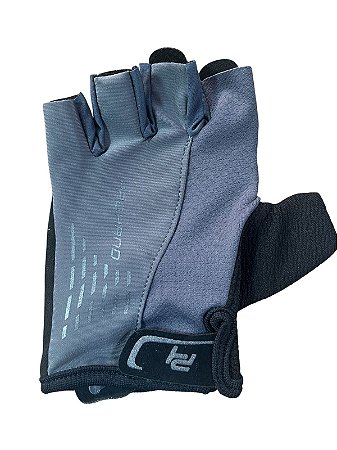 LUVA CICLISMO PROHAND DEDO CURTO XW 200 PRETO/CINZA TAMANHO G