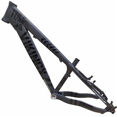 QUADRO ARO (26) VIKINGX TUFF X-25 ALUMINIO COR CINZA/PRETO