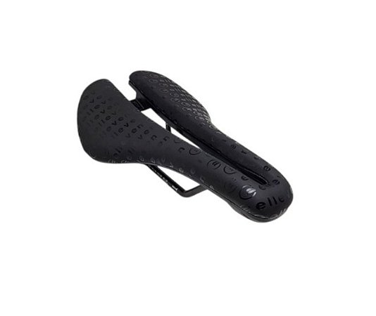 BANCO SELIM ELLEVEN MTB SPEED RACE VAZADO PRETO 250MM X 148MM