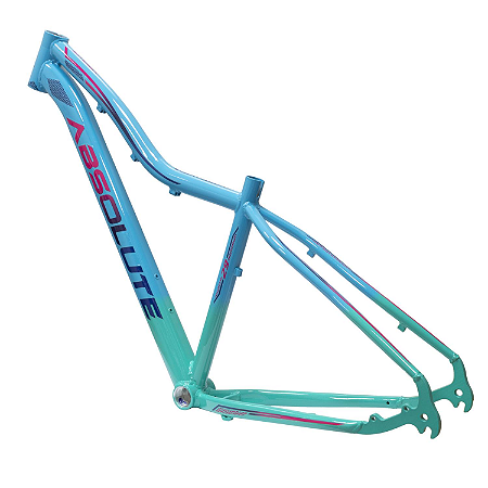 QUADRO ARO (29) MTB ABSLUTE HERA AZUL/VERDE TAMANHO 15 (P)