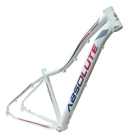 QUADRO ARO (29) MTB ABSLUTE HERA BRANCO TAMANHO 15 (P)