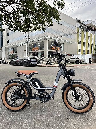 BICICLETA ELÉTRICA RAVA E-PULSE ALLOY 48V BATERIA LITIO 15.6AH
