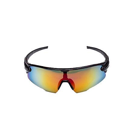 OCULOS CICLISMO REACTION LENTE AMARELO/AZUL/VERDE ESPELHADO