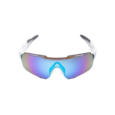OCULOS CICLISMO LENTE AZUL/LILAS ESPELHADO