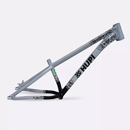 QUADRO ARO (26) HUPI STRIP GANCHEIRA HORIZONTAL COR CINZA/PRETO