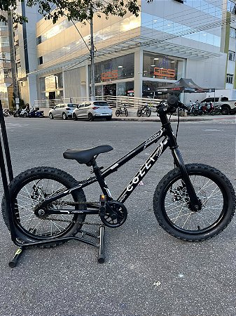 BICICLETA ARO (16) MASCULINA/FEMININA COLLI AIRON SEM MARCHA FREIO A DISCO MECÂNICO PRETO