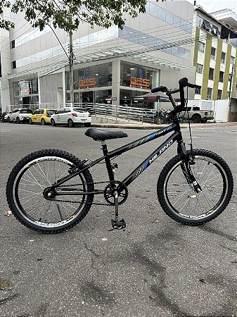 BICICLETA ARO (20) MASCULINA COR PRETO S/ MARCHA MARCA MILANO FAST