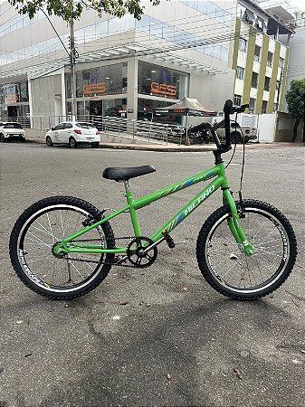 BICICLETA ARO (20) MASCULINA COR VERDE KAW S/MARCHA MILANO FAST