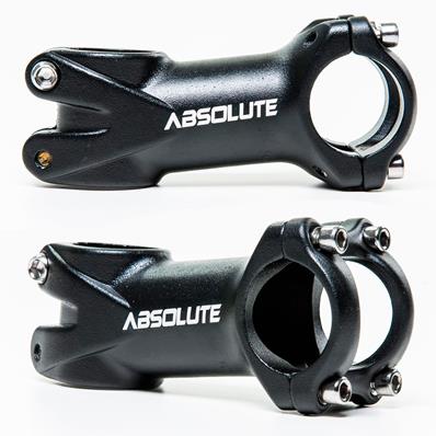 SUPORTE MESA DE GUIDÃO MTB ABSOLUTE PRETO 31.8 ALUMINIO 70MM