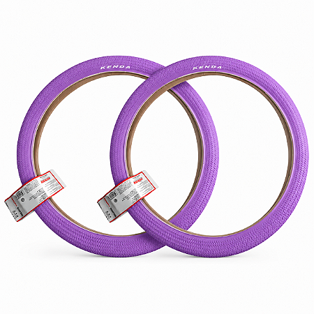 PAR PNEU 26 X 2.30 KENDA KINIPTION ROXO