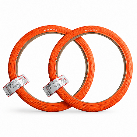 PAR PNEU 26 X 2.30 KENDA KINIPTION LARANJA