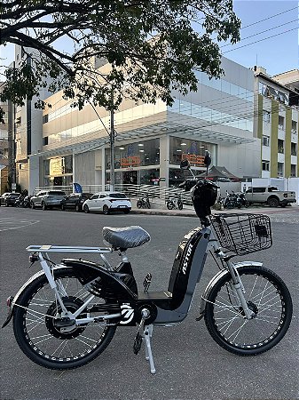 BICICLETA ELETRICA E-VIBE 800W PRETO ASTUR