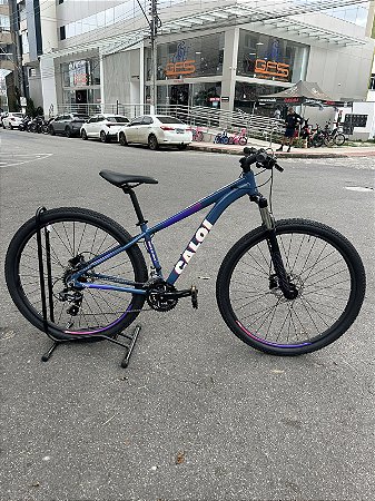 BICICLETA MTB ARO (29) CALOI COMP MY26 24VELOCIDADES (3X8) FREIO DISC HIDRAULICO TAMANHO 15 (P) COR AZUL