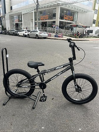 BICICLETA ARO (18) MASCULINA COR GRAFITE METÁLICO SEM MARCHA FREIO V-BRAK PRO-X SERIE 18