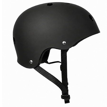 CAPACETE ADULTO COQUINHO PRETO S/LED TAMANHO M (54-58)
